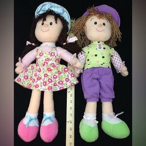 Goffa rag dolls set